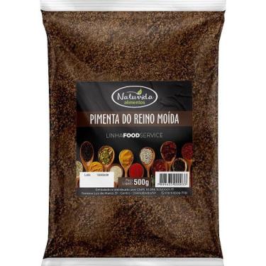Imagem de Pimenta do Reino Moída 500g - Natuvida Alimentos