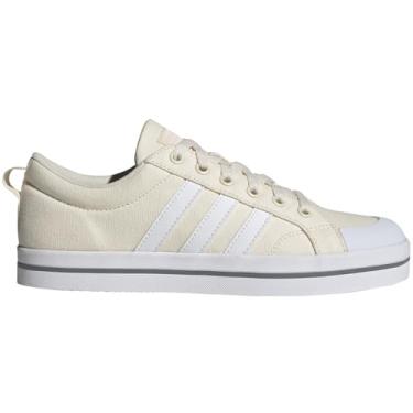 Imagem de adidas T nis feminino Grand Court Se, Branco maravilha - branco - rosa transparente, 5.5