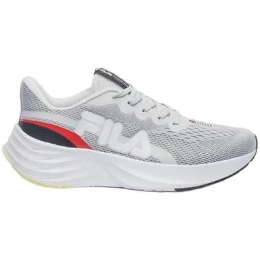 Imagem de Tênis Fila Comet 2 Masculino - Cinza,Vermelho E Preto - 7157, 43