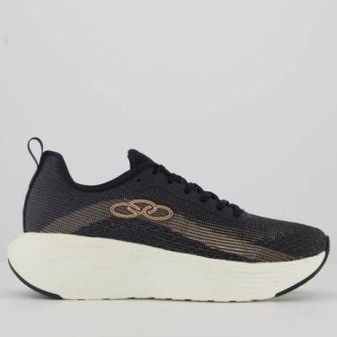 Imagem de Tênis Olympikus Purpura Feminino Preto, 34