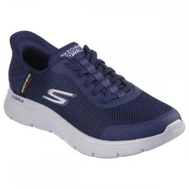 Imagem de Tenis Skechers Go Walk Flex Hands Up Masculino, Marinho, 41
