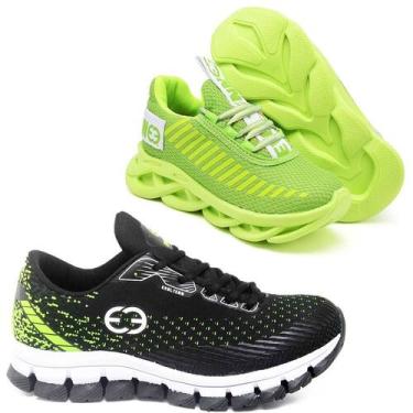 Imagem de Tênis Infantil Masculino Esportivo Modelos Diferentes - Kit 2 Pares Ve