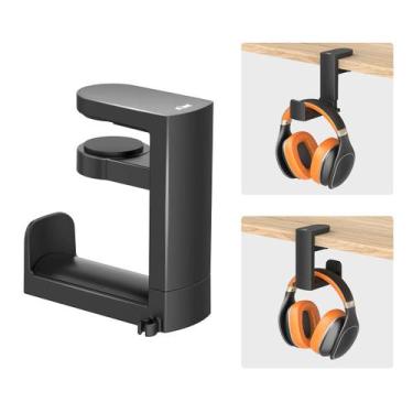 Imagem de Suporte para fone de ouvido KIWIFOTOS DH-U4 WHITE Under Desk