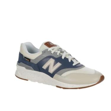 Imagem de New Balance Tênis masculino 997H V1 Cross Trainer, Branco/sal marinho/índigo vintage, 37