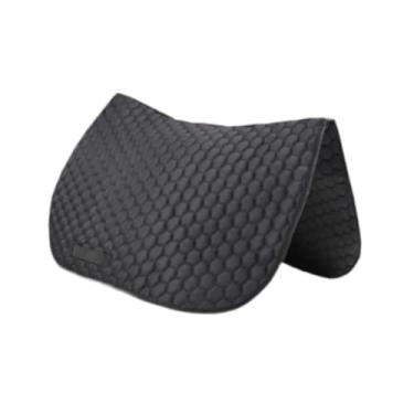 Imagem de oshhni Almofada de sela para cavalos para treinamento e competição, equipamento confortável para equitação, almofada de choque ocidental com absorção de
