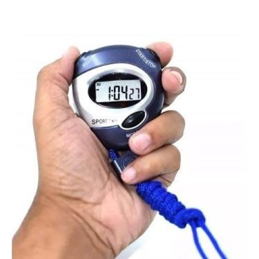 Imagem de Cronômetro Progressivo Digital Com Relógio Alarme E Data