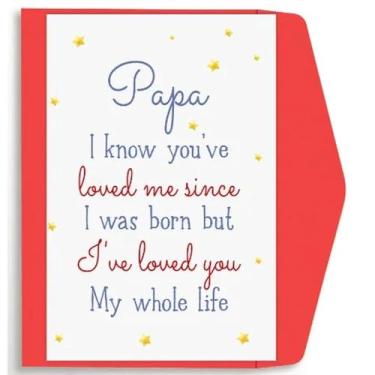 Imagem de Cartões de papai presentes para papai vovô aniversário cartões de Natal para avô pai cartão pop aposentadoria cartão de felicitações para papai papai papai presente para homens avô agradecimento