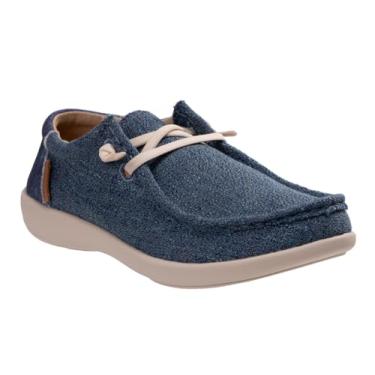 Imagem de Revitalign Mocassim feminino Carefree Bohemian, Azul, 10 Wide