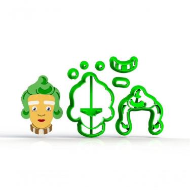 Imagem de Cortador Wonka Umpalumpa Modular Tamanho 6 Cm