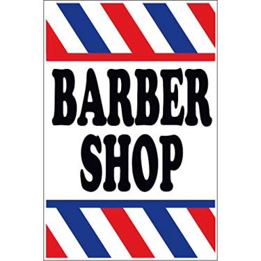 Imagem de Pôster de barbearia 4 Less CO 61 x 91 cm, vitrine, loja, loja, vitrine, placa POP wb