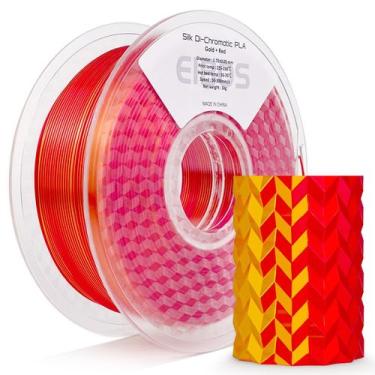 Imagem de Filamento de impressora 3D EIBOS Silk Ribbon PLA 1,75 mm 1 kg
