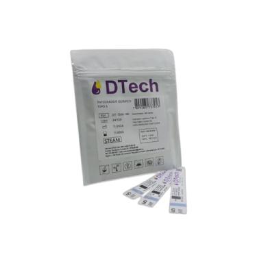 Imagem de Indicador químico classe 5 autoclaves 25 Un - D Tech
