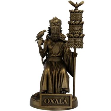Imagem de Estátua Oxalá Umbanda Candomblé - Orixá Obatalá (Cor Ouro Velho)