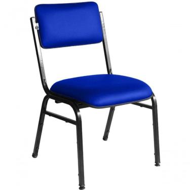 Imagem de Cadeira Empilhável Para Auditórios Linha Hotel Smart Azul