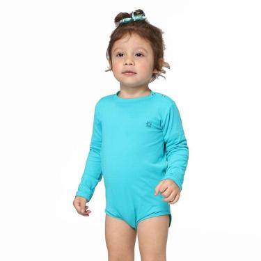 Imagem de Body Praia Infantil Azul Céu UV.LINE