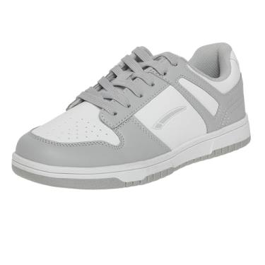 Imagem de LA Gear Command Tênis masculino moderno retrô, Cinza/branco, 47