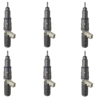 Imagem de HATRYIDA 6 peças injetor de combustível BEBE4G15001 para escavadeiras Volvo EC380E HR EC380E L EC480E LR EC380D L EC480E L EC380E LR EC380E NL