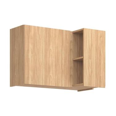Imagem de Armário De Cozinha Modulado Rebeca C- 1 Porta Canto 94cm Mel - Movelbento