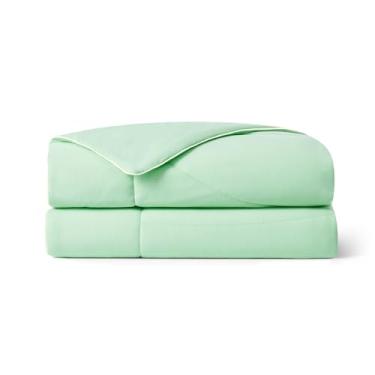 Imagem de Dream Valley Edredão refrescante Outlast®, colcha de cama de resfriamento instantâneo, cobertores de verão para pessoas que dormem quentes, edredom luxuoso Queen King para todas as estações, controle