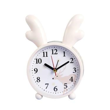 Imagem de Despertador Cute Cartoon Reindeer Antler Silent Movement