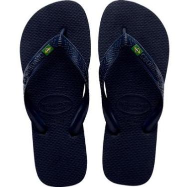 Imagem de Chinelo Masculino de Dedo Casual Havaianas Brasil 4000032-Masculino