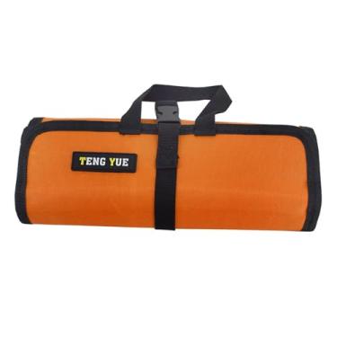 Imagem de Zxpjkyu Bolsa de Escalada, Bolsa de Recepção, Mosquetão, Equipamento, Dobrável, Bolsa de Armazenamento Suspensa, Organizador, Bolsa de Viagem, Laranja