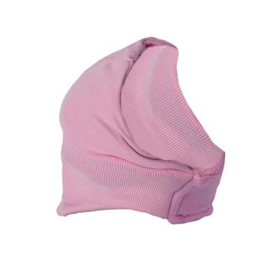 Imagem de WeiLaiKeQi Capuz para cachorro, protetores de orelha para cachorro, macios, com proteção contra ruídos, de cabeça silenciosas para banho, tempestades e, Rosa