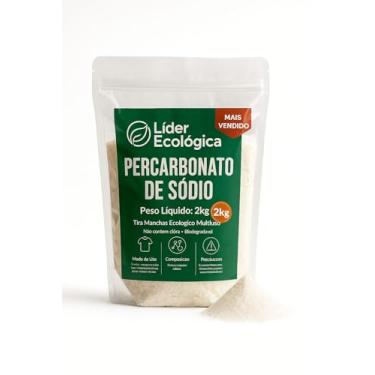 Imagem de 2Kg Percarbonato de Sódio 100% Puro - Alvejante Tira Manchas Roupas Brancas e Coloridas