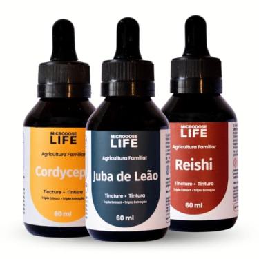 Imagem de Kit Foco Energia E Equilíbrio Juba De Leão + Cordyceps + Reishi 60ml | Microdose Life