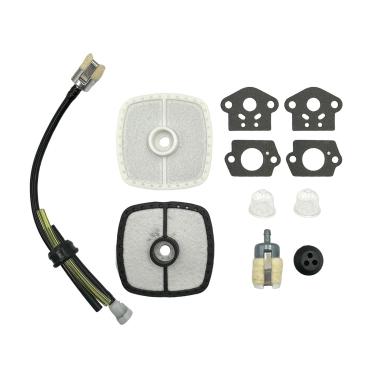 Imagem de Kit de linha de combustível com SRM225 SRM210 Filtro de Ar Primer Lâmpada Junta Compatível com Echo SRM-225 SRM2100 SRM-210 SRM211 SRM230 Aparador de Cordas PB200 PB201 PB250 PB250LN Soprador de