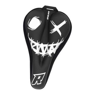 Imagem de oshhni Capa para Selim de Bicicleta Antiderrapante 11,42x7,28 polegadas com Acolchoamento Absorvente de Impacto para Bicicleta Ergométrica, Ideal para Uso, Lasca