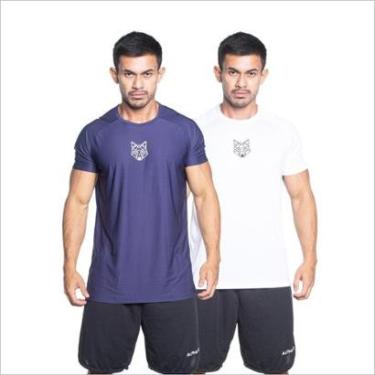 Imagem de Kit 2 Camisetas Masculina Dry Alpha Co-Masculino