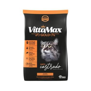 Imagem de Racao vittamax gato castrado salmão 1kg