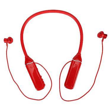 Imagem de SUNGOOYUE Fones de Ouvido Com Fita para o Pescoço K1691 Com Iluminação RGB, Drivers de 14 Mm, Bateria de 500 MAh, Suporte para Cartão de Memória, Carregamento Tipo C, Construção Em Silicone e ABS