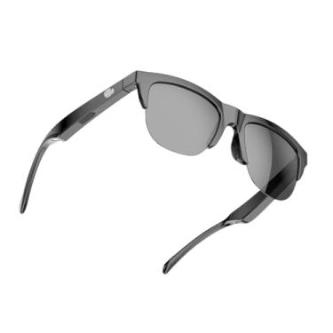 Imagem de Tangxi Óculos Inteligentes - óculos de Sol de áudio Bluetooth Com Mic e Alto falante, Proteção UV 400, Controle Toque, óculos de Sol Esportivos Ao Ar Livre para Música e Chamadas