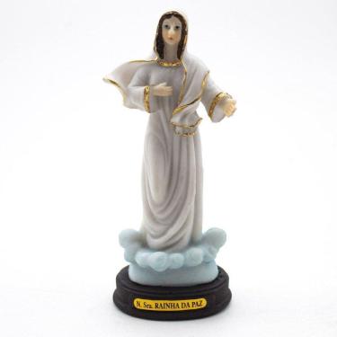 Imagem de Imagem Nossa Senhora Rainha Da Paz Resina 15 Cm