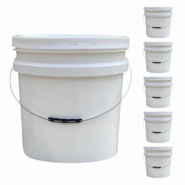 Imagem de Balde 30L Jaguar - Ideal Para Cozinha Industrial - 5 Pçs