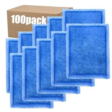 Imagem de pewyoke Pacote com 100 cartuchos de filtro de aquário Rite-Size B compatível com filtros PRO Power 100/125/175 Filtro de energia 150