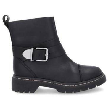 Imagem de Bota Usaflex Feminina Em Couro Tratorada Fivela AL1302-Feminino