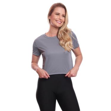 Imagem de Blusa Via Basic Cropped Dry Academia Feminina-Feminino