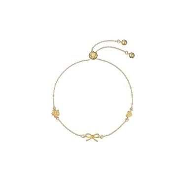 Imagem de Ted Baker Pulseira feminina London Ilona Mini Icons ajustável (dourada)