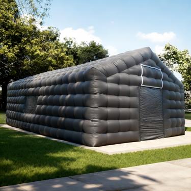 Imagem de YeeBouncy Barraca de festa grande, grande casa de eventos, barraca inflável de festa ao ar livre, para festa de aniversário, acampamento escolar, discoteca, festa de casamento (29 pés)