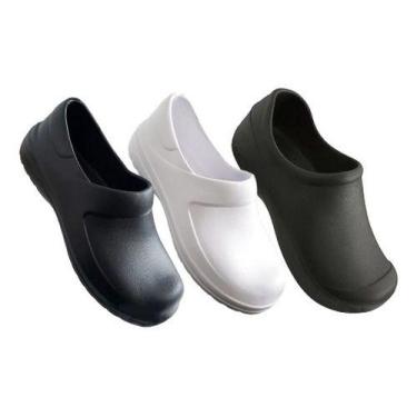 Imagem de Sapato Babuche Fechado Profissional Cozinha Yvate 2005 -, Branco, 43