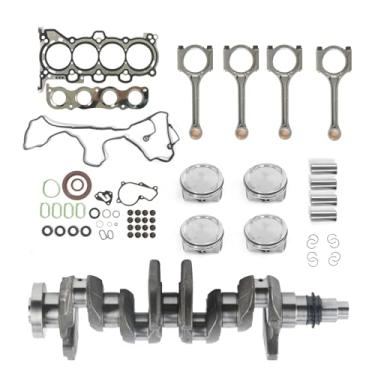 Imagem de INGKAN Kit de reconstrução de motor G4NA 2.0L com pistão de virabrequim serve para Hyundai Elantra Tucson, Kia Forte Soul 2014 2015 2016 2017 2018 2019 2.0L l4 DOHC OE 623V6-2EH00 20910-2EA00 0 234 10