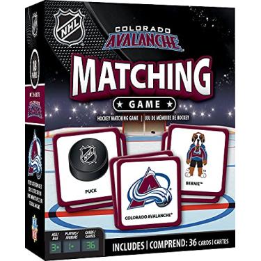 Imagem de MasterPieces NHL Colorado Avalanche Matching Game, para maiores de 3 anos