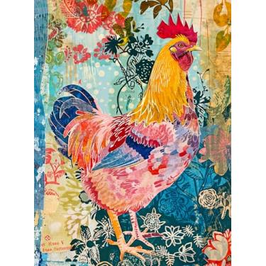 Imagem de Cross & Glory - Key West Colorama: Rooster on Duval - 1000 Piece Jigsaw Puzzle for Adults | Vibrant | Challenging & Artistic | Satin-Finish | 20x27 Inches