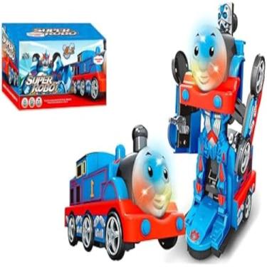 Imagem de Robo de brinquedo para crianca, bate e volta, com luz e som, vibrante