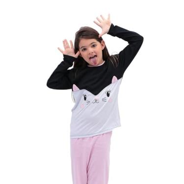 Imagem de Pijama Infantil Gatinha Danada - COMFY - QUIMERA KIDS Tamanho:1
