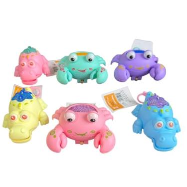 Imagem de Brinquedo bichinho a corda com luz brilha no escuro e anda