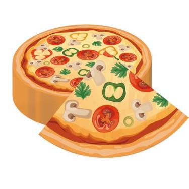 Imagem de 100 pçs guardanapos de papel para pizza noite toalhas de mão absorventes descartáveis Itália tema pizzaria convidados decoupage guardanapos para aniversário italiano chá de bebê jantar banheiro